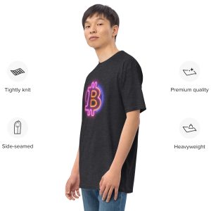 ₿ Retro - Charcoal Heather, XL